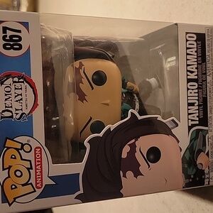 Funko Demon Slayer Tanjiro Kamado Figure - Green and Black Brand New